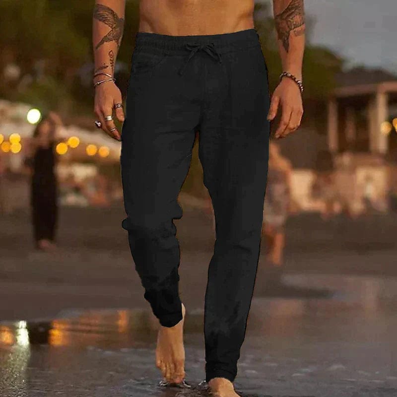 Casual linnen broek voor heren - Jaxx Stijlvol Nederland