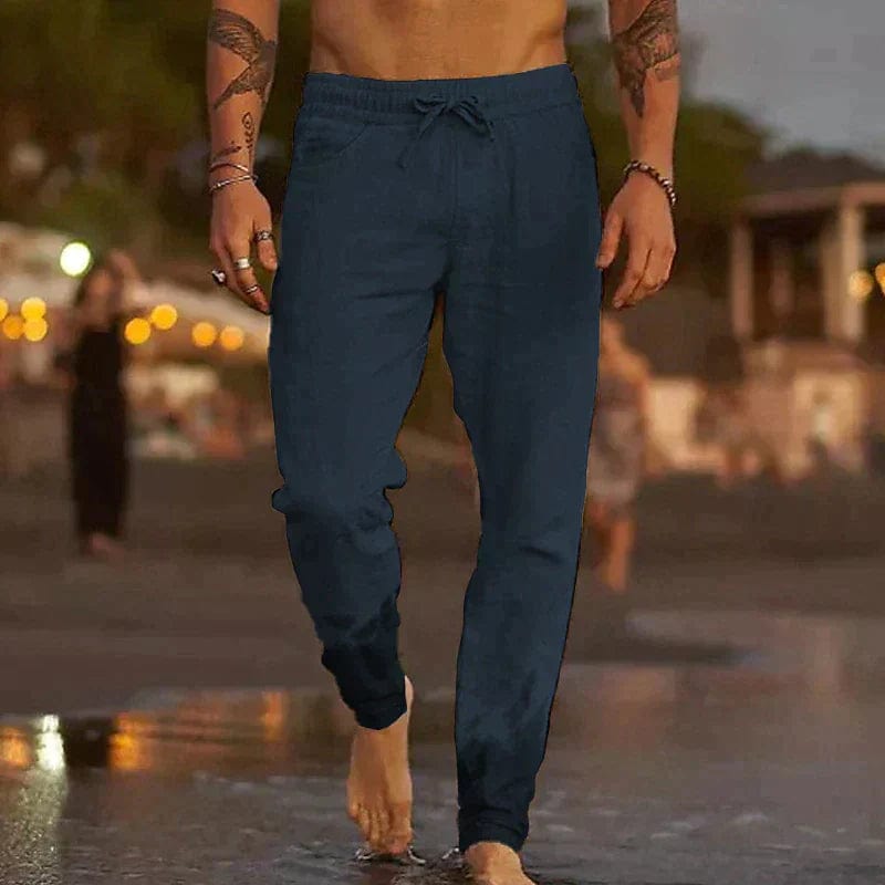Casual linnen broek voor heren - Jaxx Stijlvol Nederland