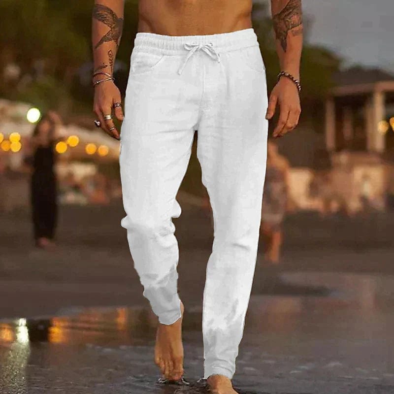 Casual linnen broek voor heren - Jaxx Stijlvol Nederland