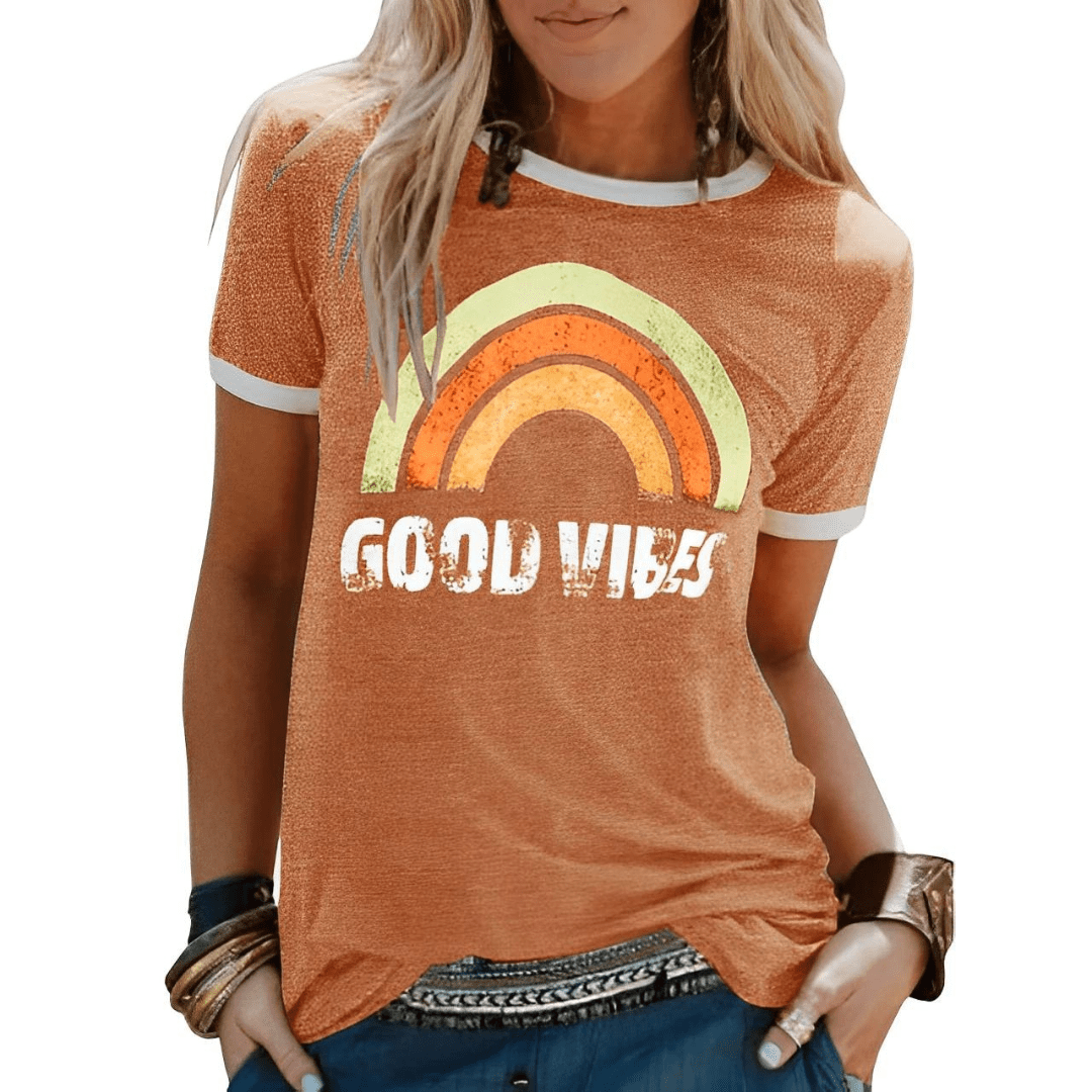 Good Vibes Shirt - Brandi Stijlvol Nederland
