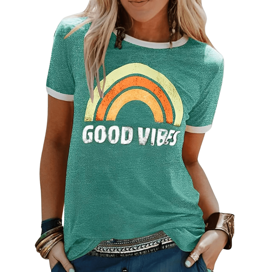 Good Vibes Shirt - Brandi Stijlvol Nederland