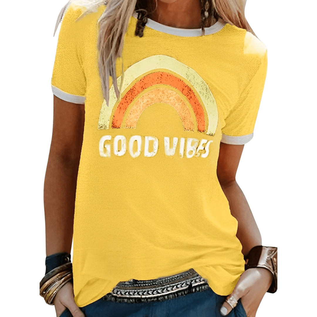 Good Vibes Shirt - Brandi Stijlvol Nederland