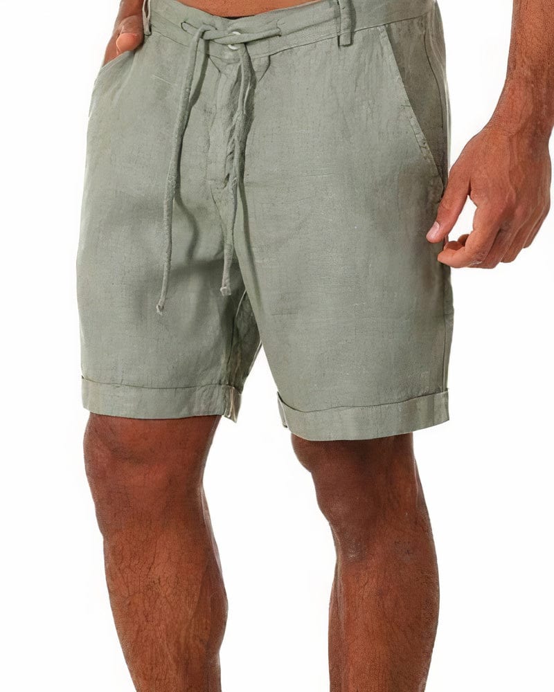 Linnen shorts voor mannen - Rob Stijlvol Nederland