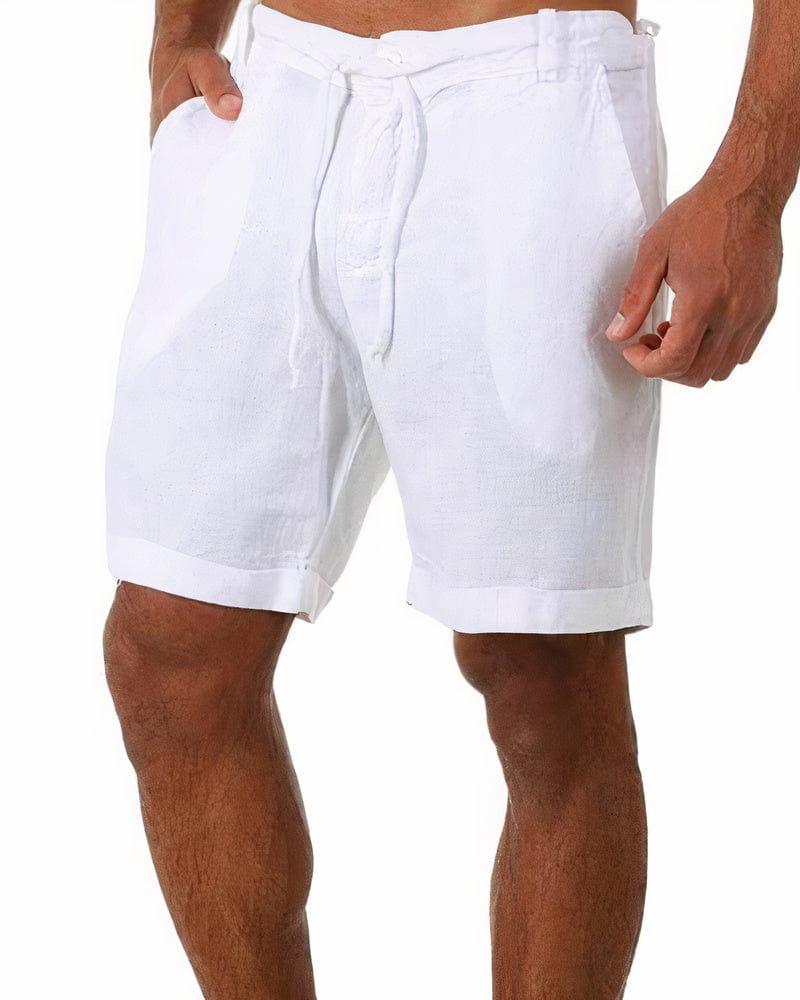 Linnen shorts voor mannen - Rob Stijlvol Nederland