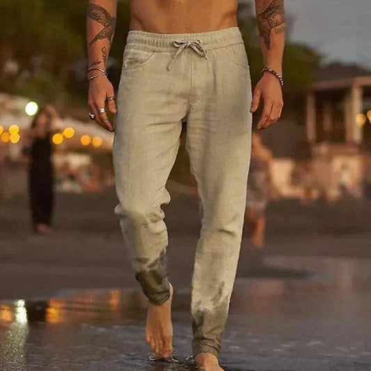 Casual linnen broek voor heren - Jaxx Stijlvol Nederland