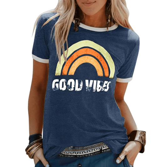 Good Vibes Shirt - Brandi Stijlvol Nederland