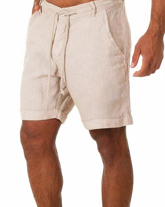 Linnen shorts voor mannen - Rob Stijlvol Nederland